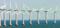 35 جيجاواط طاقة الرياح البحرية في العالم