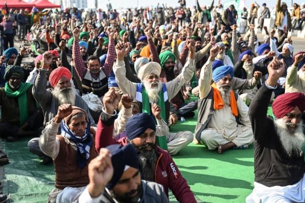 احتجاجات المزارعين قد تقلب المشهد السياسي للهند