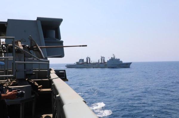 البحرية السعودية والفرنسية تنفذان تمرين 