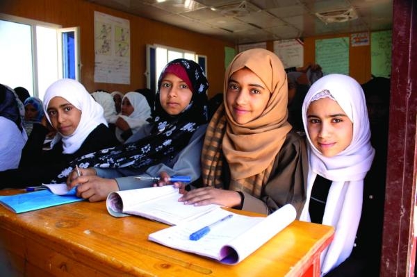 تحسين إعادة تأهيل المدارس اليمنية
