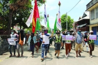 مقتل 5 في ميانمار والجيش يواصل حملات القمع ضد المظاهرات
