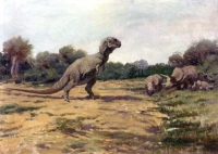2.5 مليار ديناصور تي ركس عاشت على مدى 2.4 مليون عام