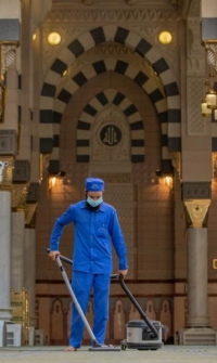 «المسجد النبوي»: رفع كامل الاستعدادات لأداء صلاة العيد