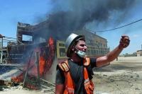 استمرار العدوان الإسرائيلي على غزة والقدس.. والشهداء بالمئات