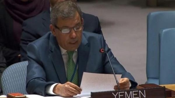 السفير اليمني لدى الأمم المتحدة عبدالله السعدي (اليوم)