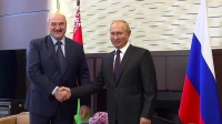 رئيس بيلاروس يبحث مع بوتين العقوبات الغربية
