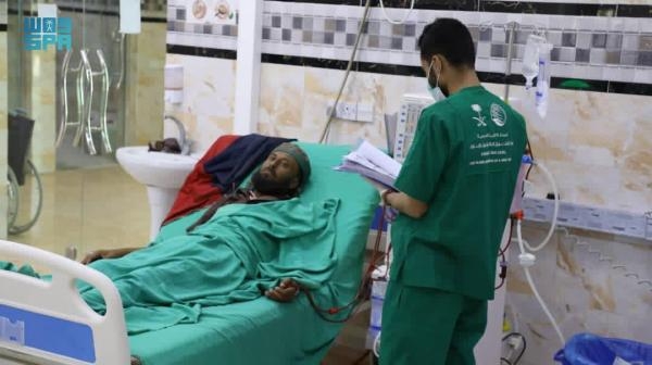 مركز الملك سلمان يخفف آلام المرضى في الضالع