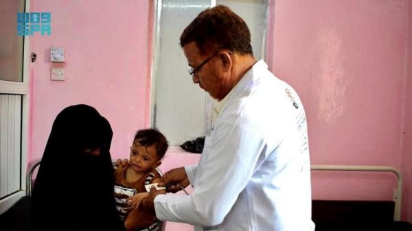 مركز الملك سلمان يدعم علاج حالات سوء تغذية الأطفال بلحج