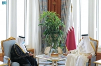 أمير قطر يتسلم أوراق اعتماد سمو سفير خادم الحرمين الشريفين لدى دولة قطر