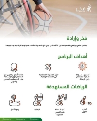 تدشين برنامج «فخر» لتأهيل ذوي الإعاقة وتمكينهم في الألعاب البارالمبية