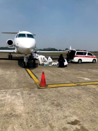 إخلاء طبي لمواطنين مصابين بكورونا من إندونيسيا إلى المملكة