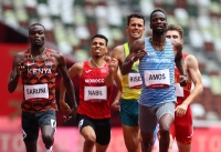ردود فعل متباينة للعدائين العرب بعد تصفيات سباق 800 متر