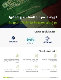«السعودية للفضاء» تعزز شراكتها مع «إيرباص» وشركات الفضاء الأوروبية
