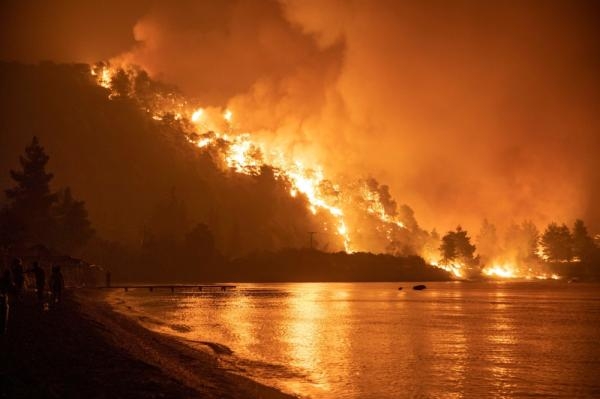 حرائق الغابات.. عمليات إخلاء ومشاهد مأساوية في اليونان