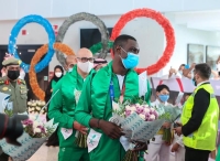 بالصور.. بعثة المملكة بأولمبياد طوكيو 2020 تصل إلى جدة