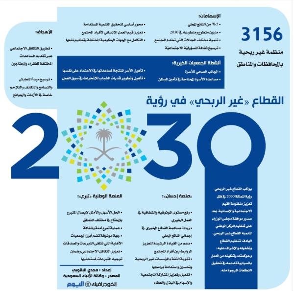 القطاع «غير الربحي» في رؤية 2030