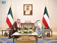 نائب أمير دولة الكويت يستقبل الأمير تركي بن محمد بن فهد
