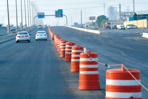 اليوم.. إنهاء إصلاحات طريق «الجبيل - الظهران» بطول 20 كيلو