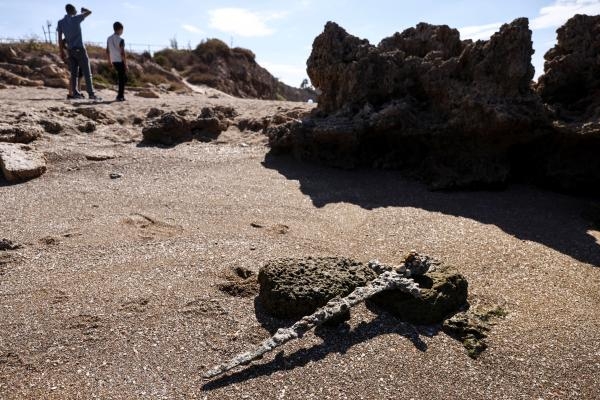 في قاع البحر المتوسط.. غواص يكتشف سيفا عمره 900 عام