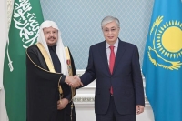 رئيس كازاخستان يؤكد عمق العلاقات الثنائية مع المملكة