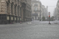 أمطار غزيرة وفيضانات مفاجئة تغمر صقلية الإيطالية
