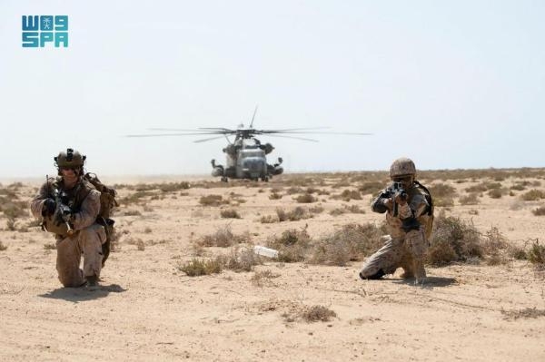 اختتام مناورات «المدافع الأزرق - 21» بين القوات البحرية السعودية والأمريكية بالبحر الأحمر