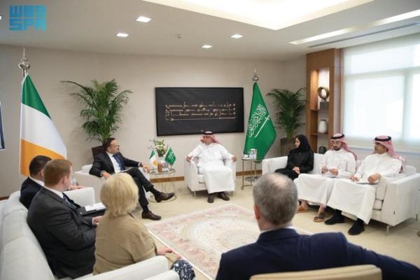 مباحثات «سعودية - أيرلندية» لتعزيز التبادل التجاري والشراكة الاقتصادية
