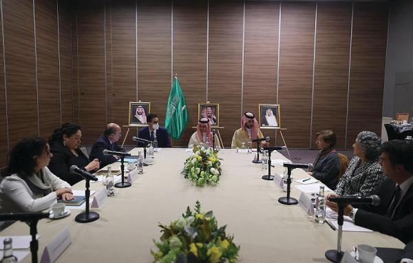 وزير الخارجية يستعرض العلاقات السعودية المكسيكية مع «الكوسير»