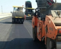 إصلاح مسار الشاحنات بطريق «النعيرية - حفر الباطن»