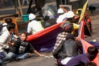 ميانمار .. سيارات قوات الأمن تقتحم الاحتجاجات وتقتل 5 متظاهرين