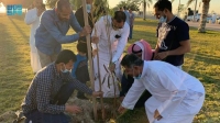بمشاركة 478 متطوع ومتطوعة .. زراعة 2000 شجرة وشتلة بالقطيف