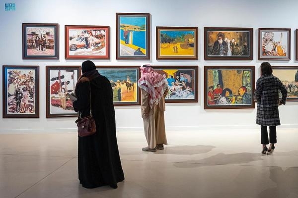 بالصور.. افتتاح بينالي «الدرعية» للفن المعاصر بمشاركة فنانين عالميين