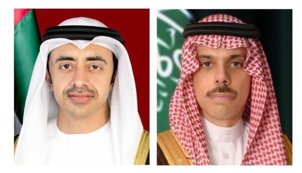 وزير الخارجية يؤكد تضامن المملكة مع الإمارات أمام كل ما يهدد أمنها