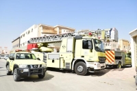 إنقاذ 3 نساء وطفلين من حريق في منزل بحي الموسى بالرياض