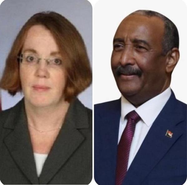 «البرهان» ومساعدة وزير الخارجية الأمريكي يبحثان التطورات في السودان