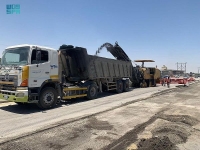 وزارة النقل تواصل تنفيذ أعمال الصيانة بطريق «الدمام- الجبيل»