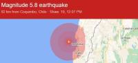 زلزال بقوة 5.2 درجات يهز شمال تشيلي