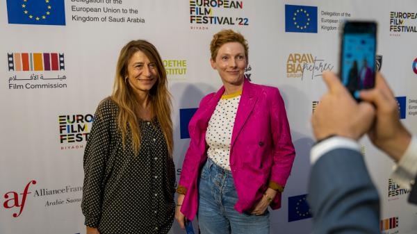 بالصور .. نجوم الفن في افتتاح مهرجان السينما الأوروبية بالمملكة