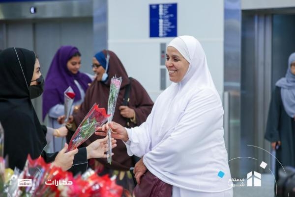 مطار الملك عبدالعزيز الدولي بجدة يستقبل حجاج اليمن