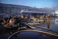 15 قتيلا في ضربة جوية روسية على مركز تسوق بوسط أوكرانيا