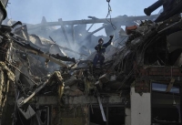 انفجارات تهز ميكولايف الأوكرانية