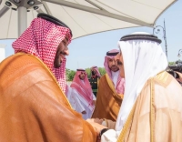 عاجل: الأمير محمد بن سلمان يستقبل ولي عهد الكويت بمطار جدة