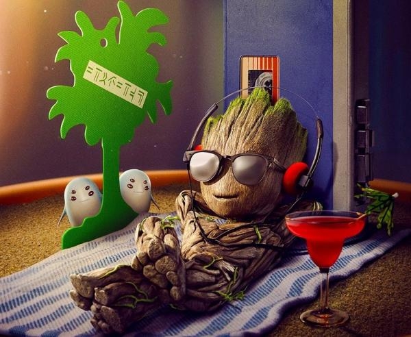 حلقات قصيرة شيقة.. بدء عرض «I Am Groot» من «مارفل»