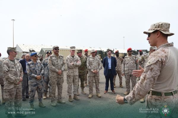 انطلاق مناورات تمرين «الغضب العارم» بين القوات المسلحة السعودية و مشاه البحرية الأمريكية