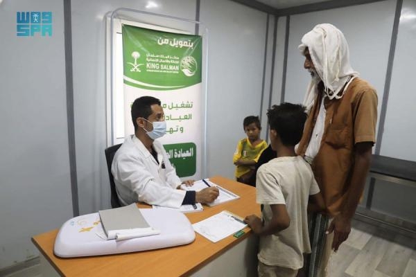 العيادة المتنقلة تعالج 1060 يمني بحجة خلال أسبوع