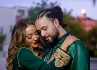 عبد الفتاح الجريني وجميلة البداوي - صورة من حساب جميلة على انستجرام