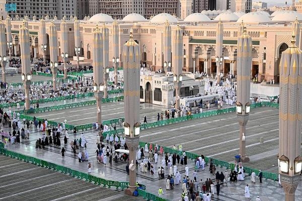 استقبال 100 ألف معتمر منذ بدء موسم العمرة بالمدينة المنورة