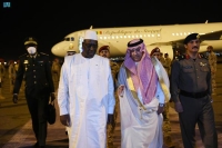 رئيس السنغال يصلُ إلى المدينة المنورة