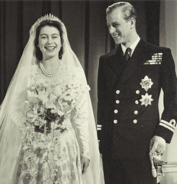 صورة من زفاف الملكة إليزابيث الثانية-اليوم