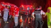 حادث حافلة يودي بحياة 6 أشخاص في كوستاريكا